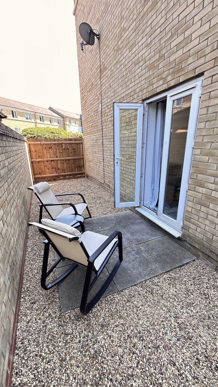 Room 1, private garden